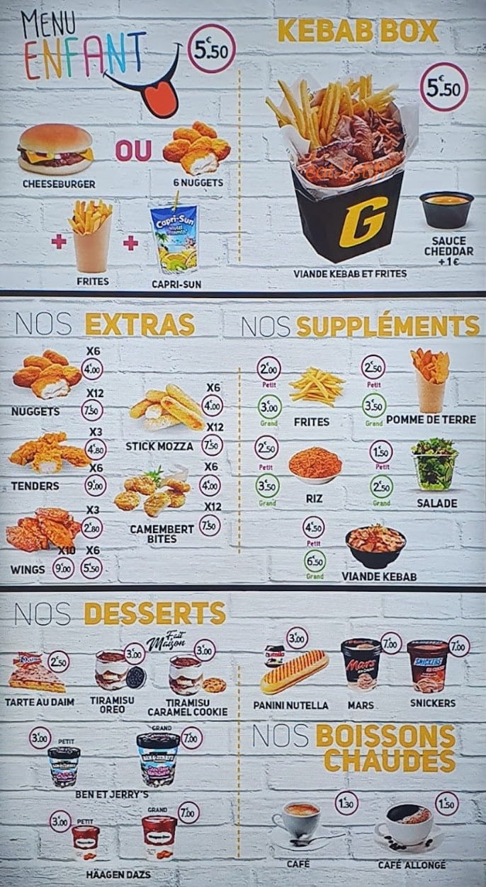 Grec Gourmand — carte page 4