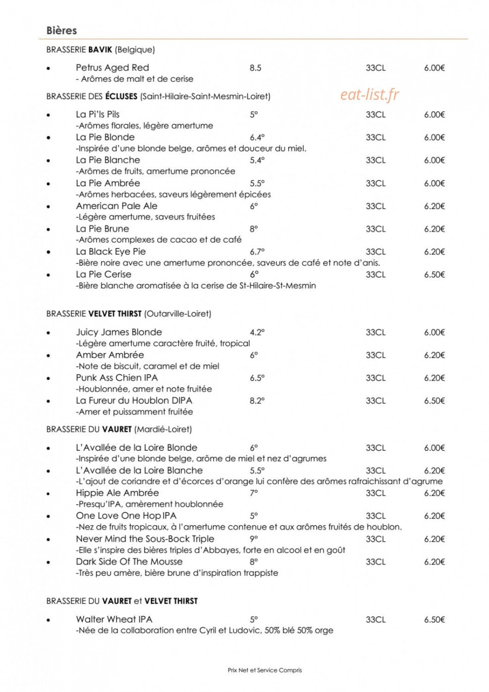 L'Alchimie — carte page 2