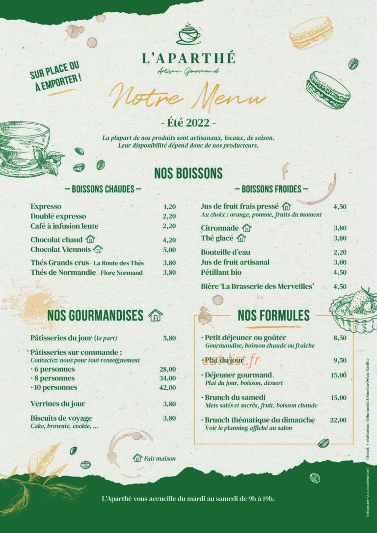 L'Aparthé — carte page 1