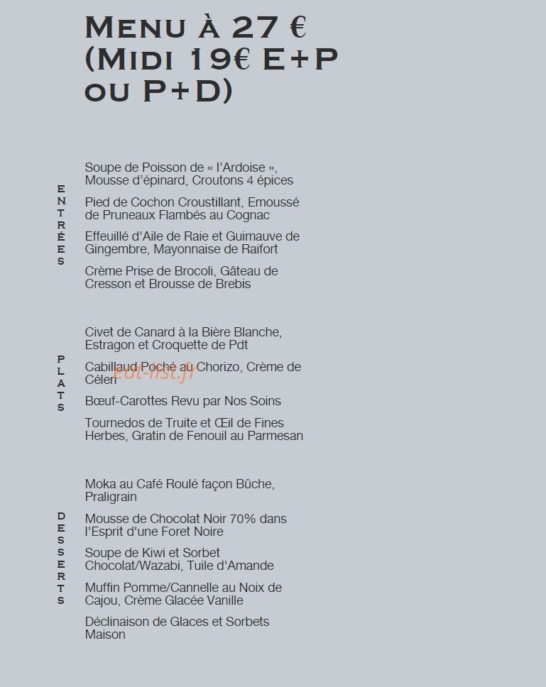L'Ardoise — carte page 1