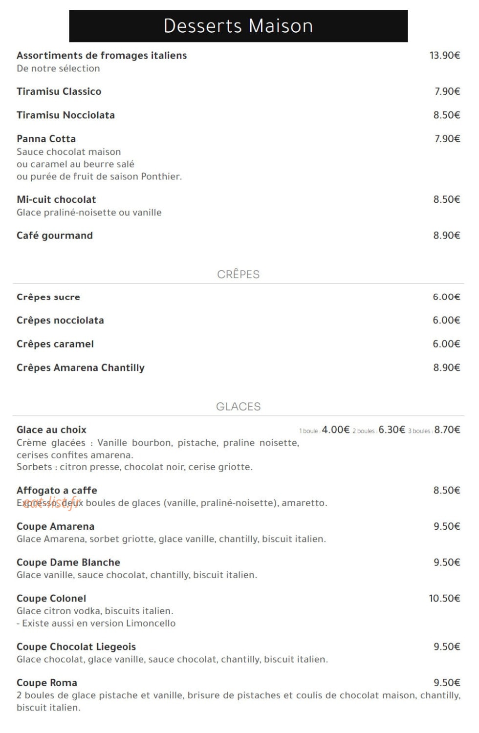 L'Artistic — carte page 5