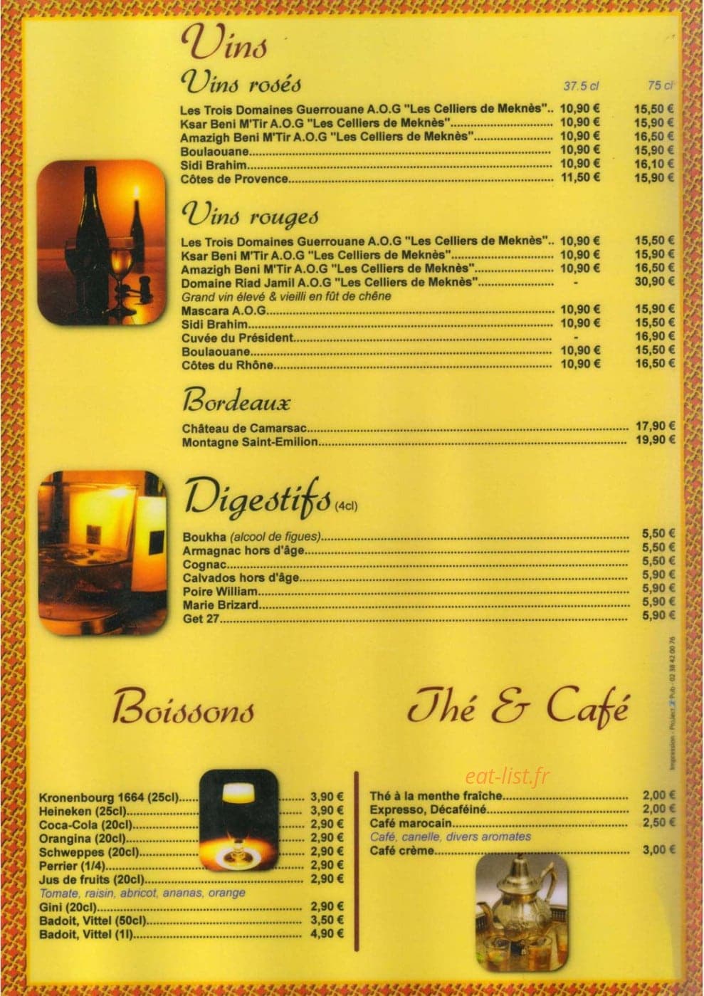 L'Orientale — carte page 4