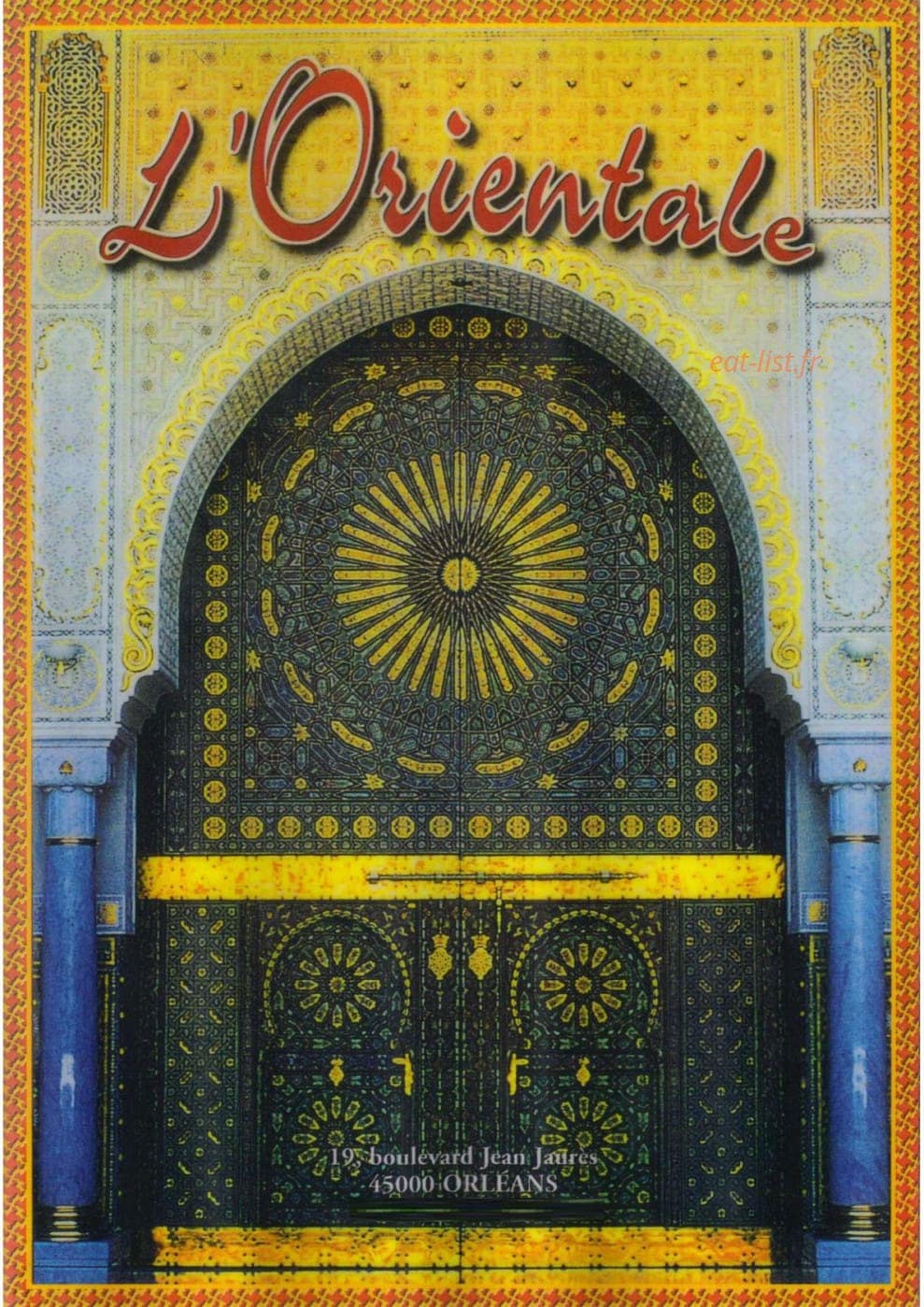 L'Orientale — carte page 1