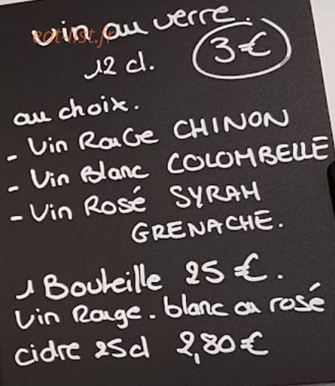 La Brioche Chaude — carte page 3