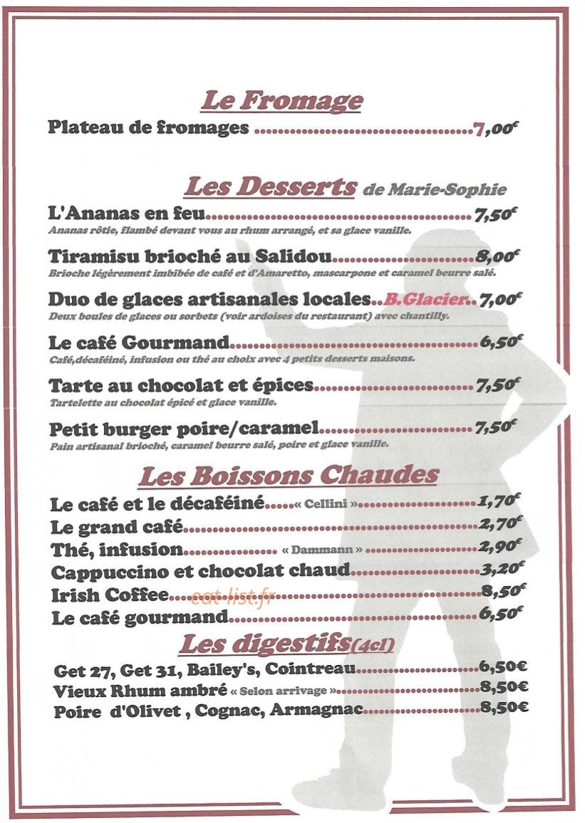 La petite folie — carte page 3