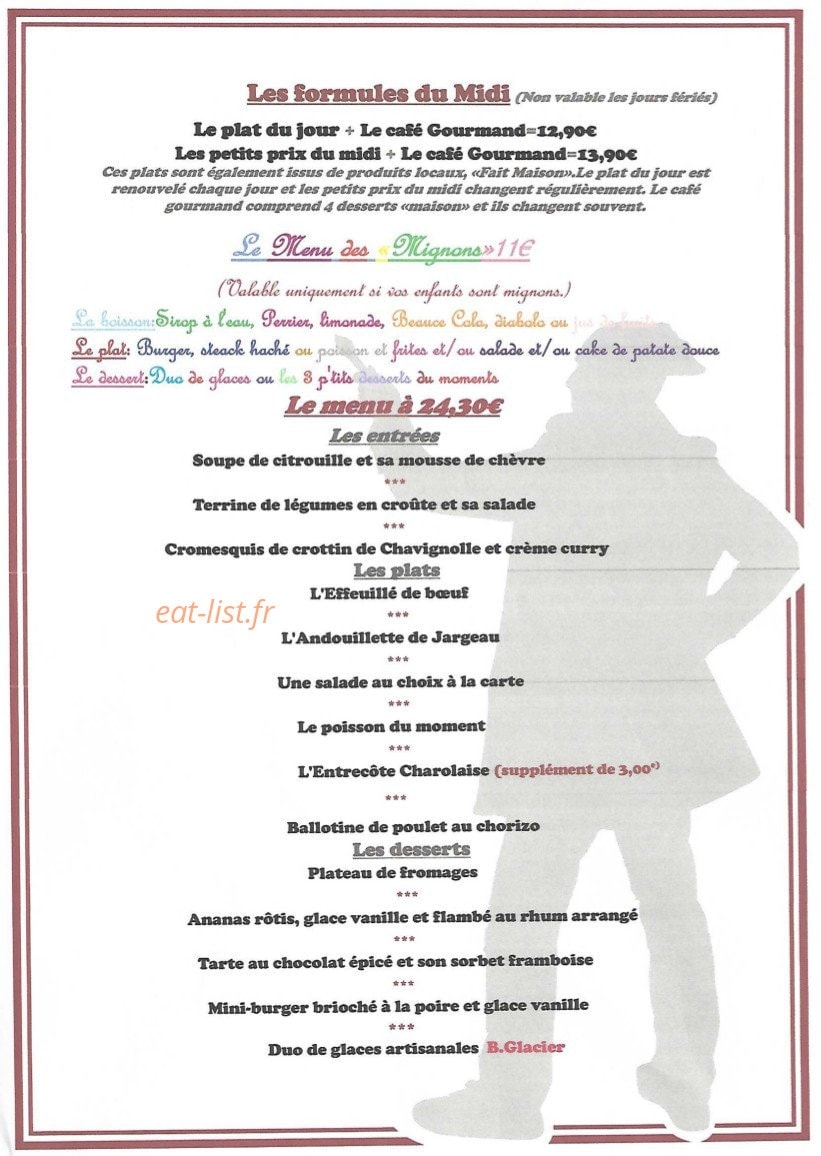 La petite folie — carte page 2