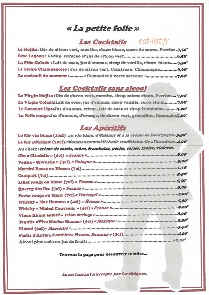La petite folie — carte page 4