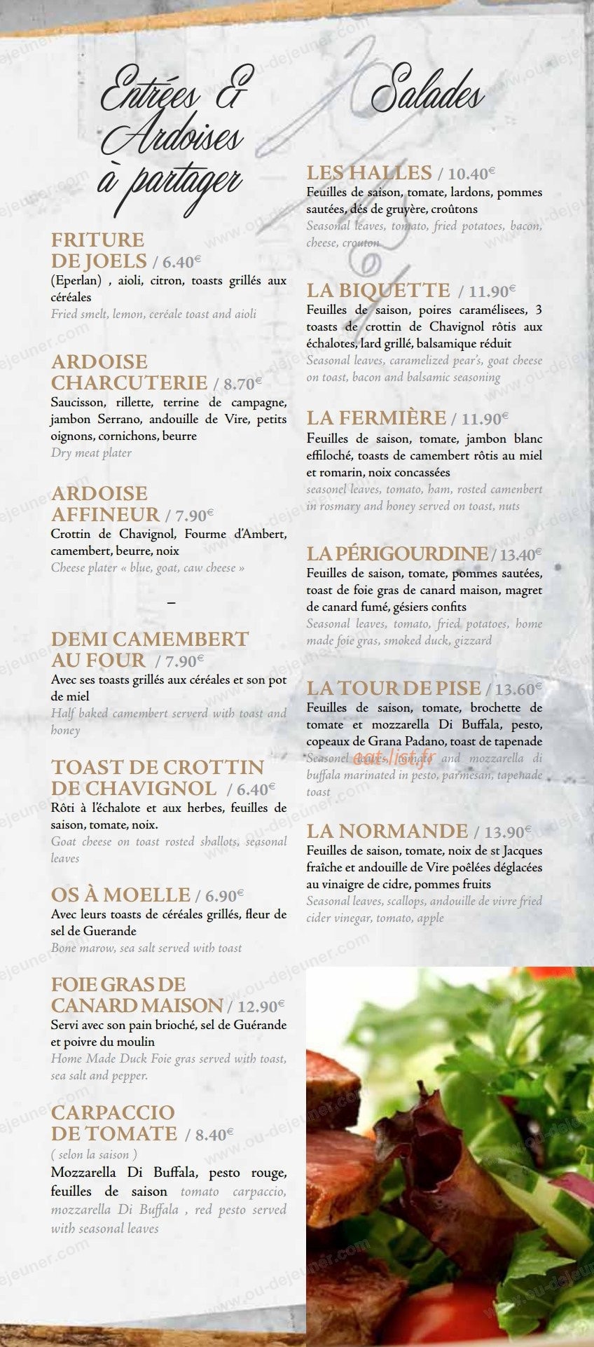 Le Brin de Zinc — carte page 4