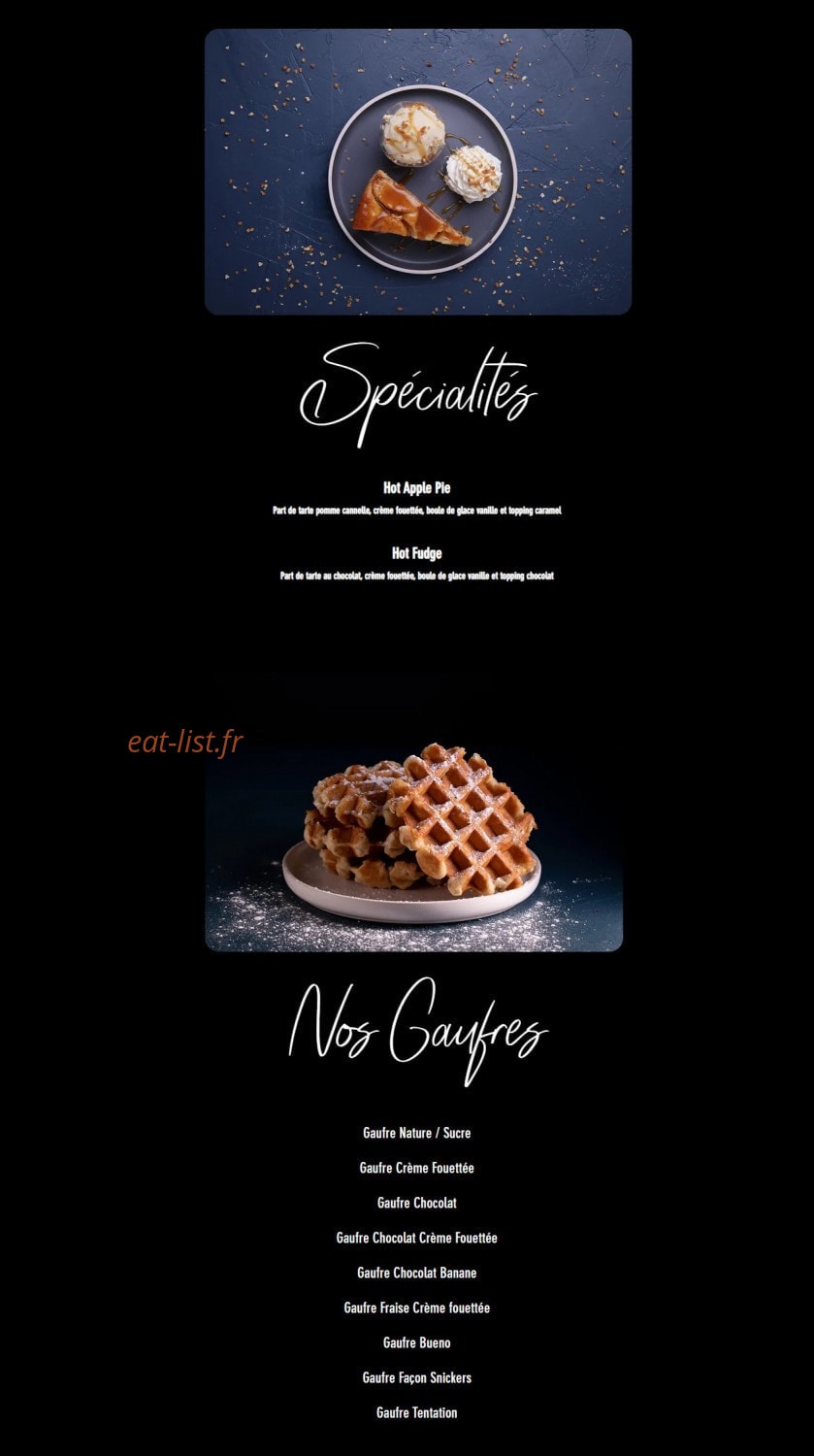Le Club Café — carte page 5