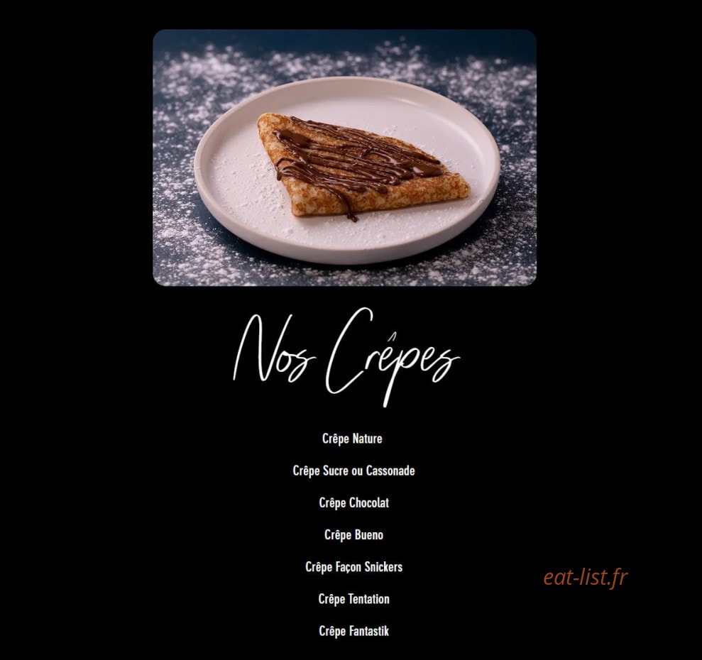 Le Club Café — carte page 6