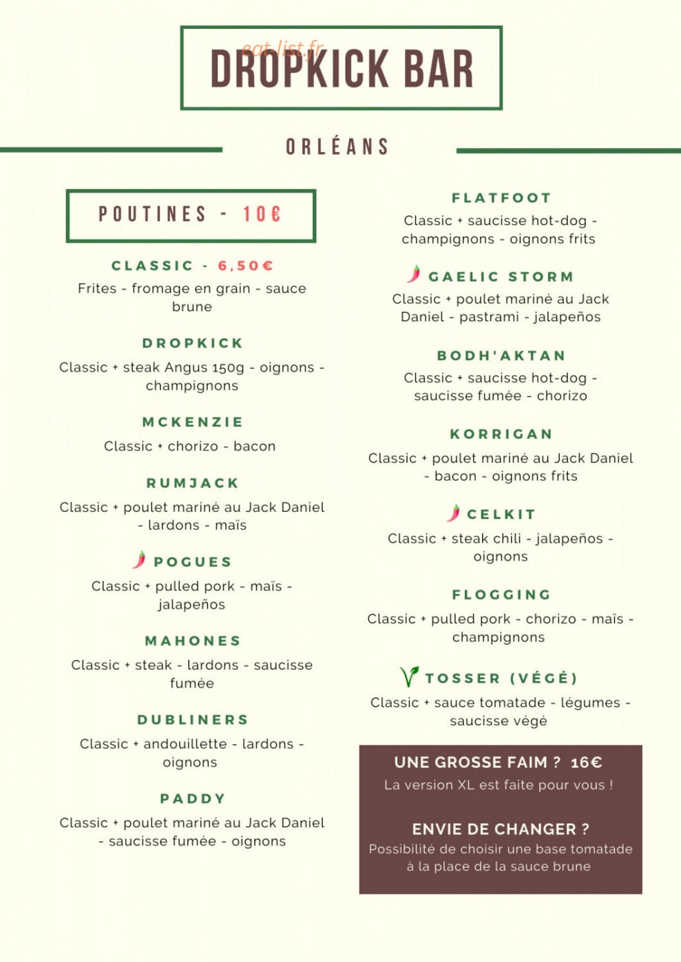 Le Dropkick — carte page 3