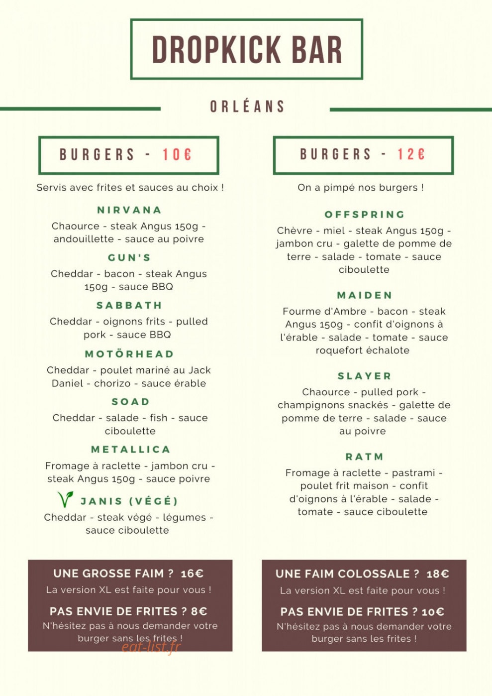 Le Dropkick — carte page 4