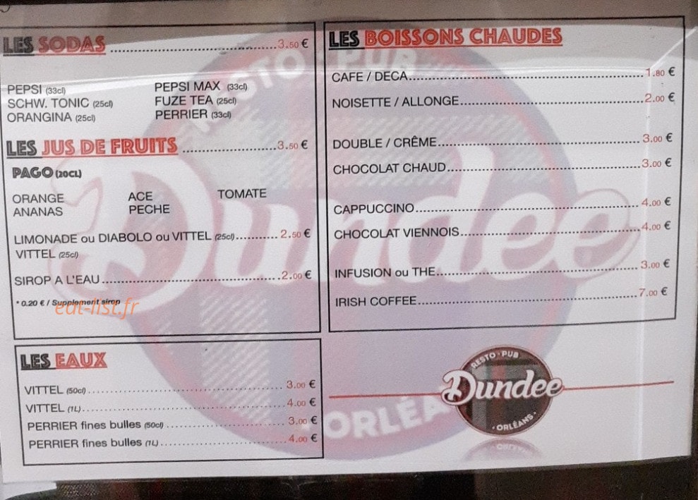 Le Dundee — carte page 3