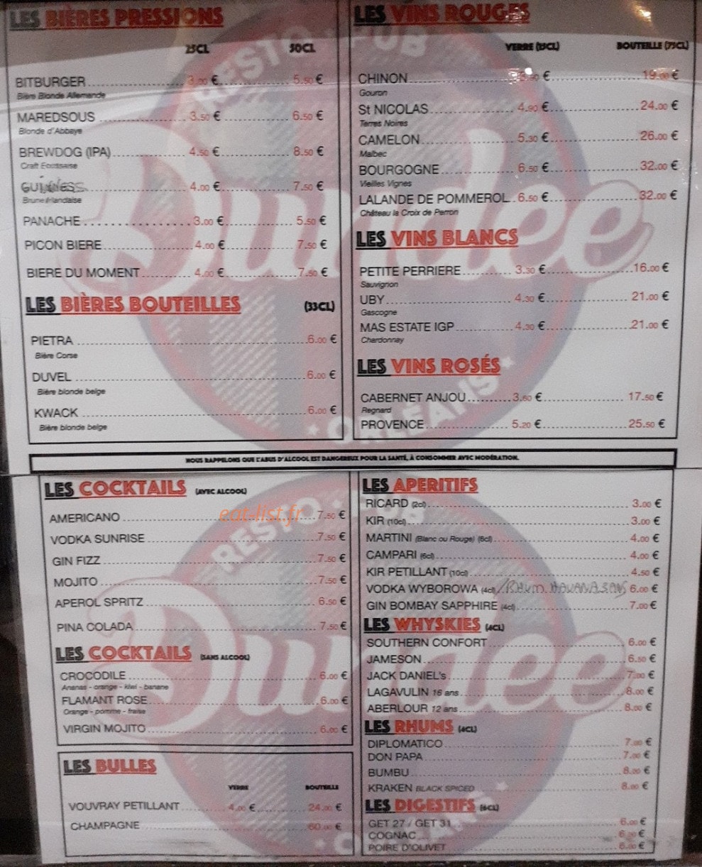Le Dundee — carte page 2