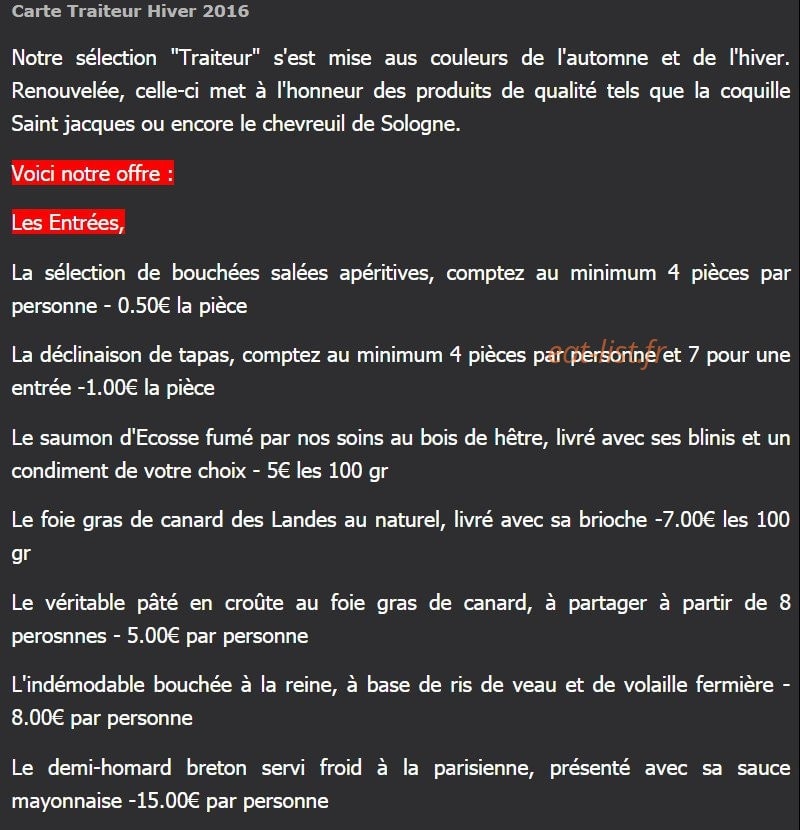 Le Lift — carte page 3