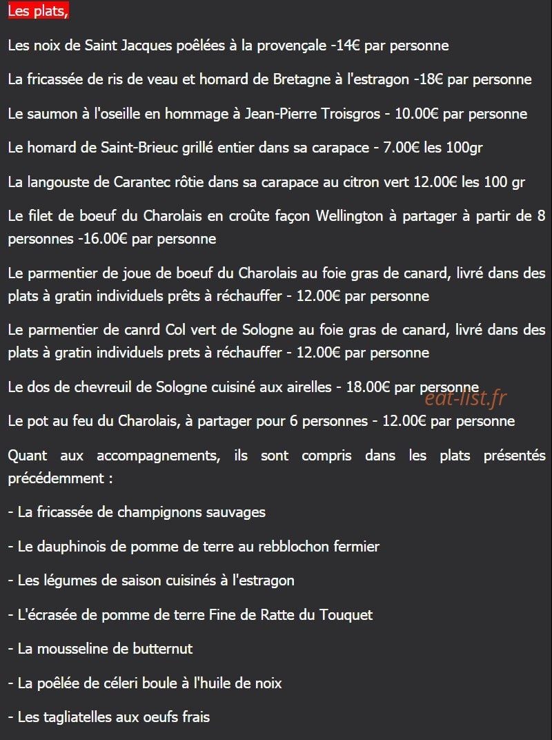 Le Lift — carte page 4