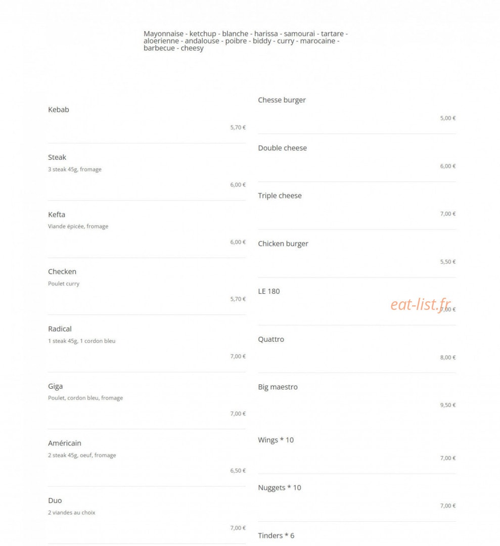 Le Maestro — carte page 2
