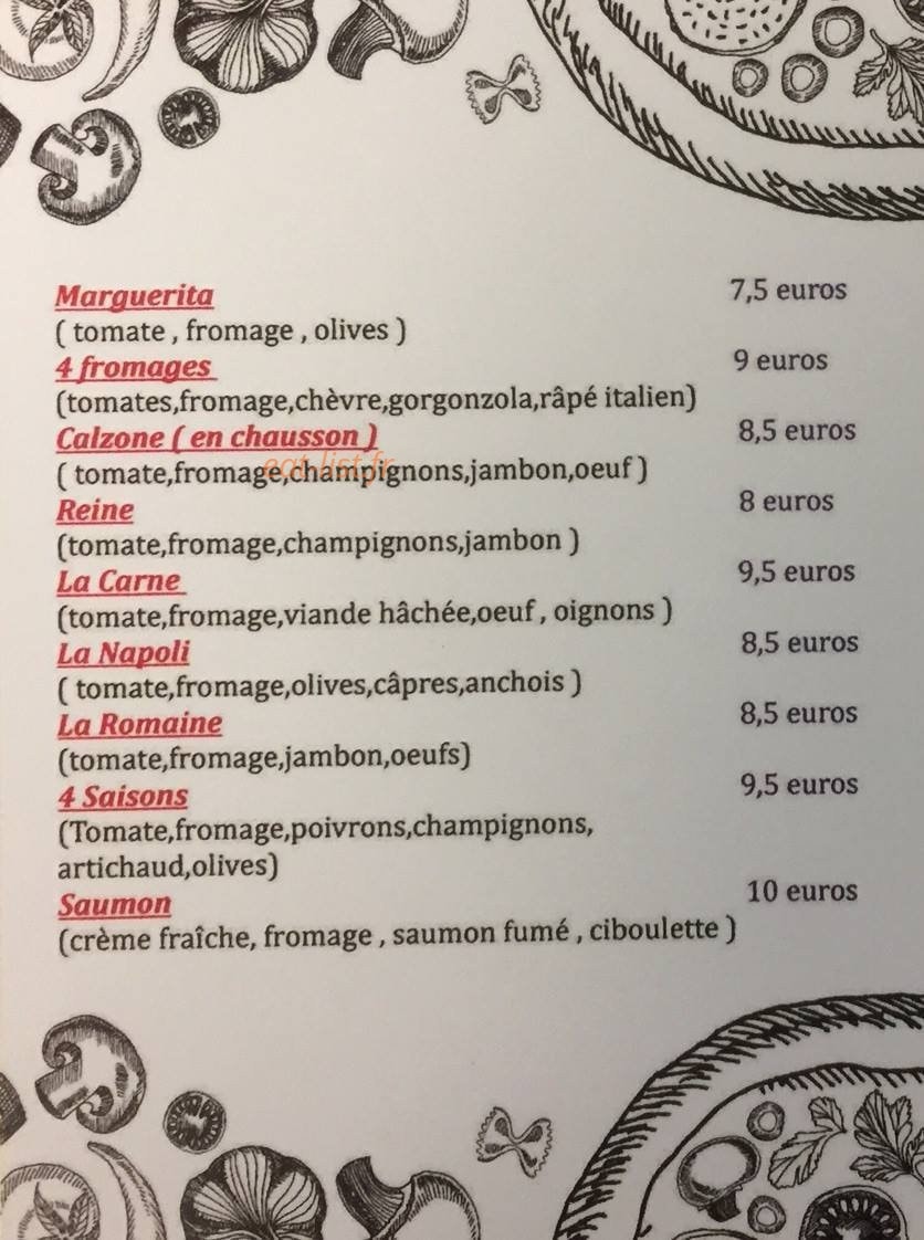 Le Orlean's — carte page 2