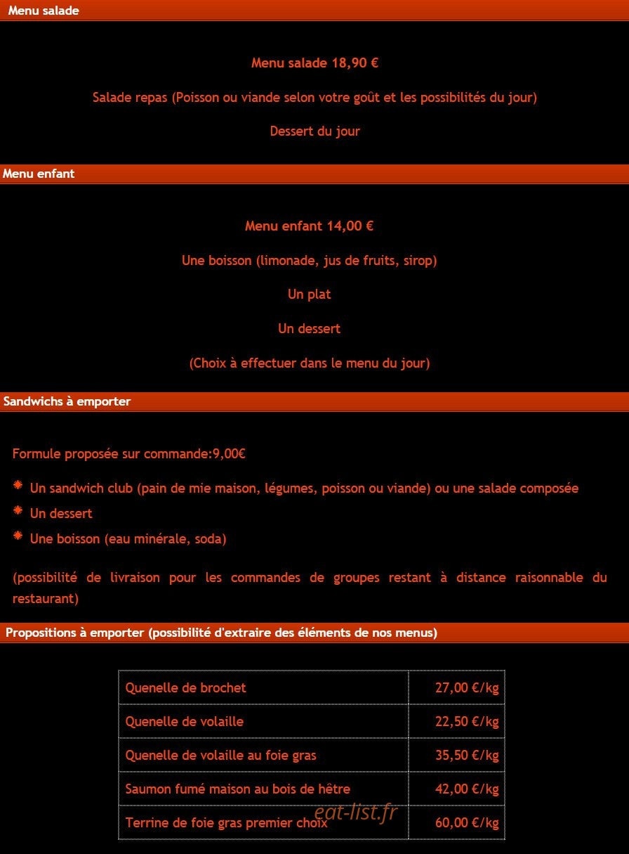 Le Petit Gone — carte page 4