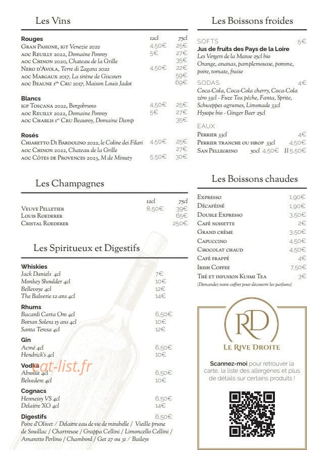 Le Rive Droite — carte page 4