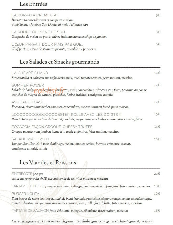 Le Rive Droite — carte page 2