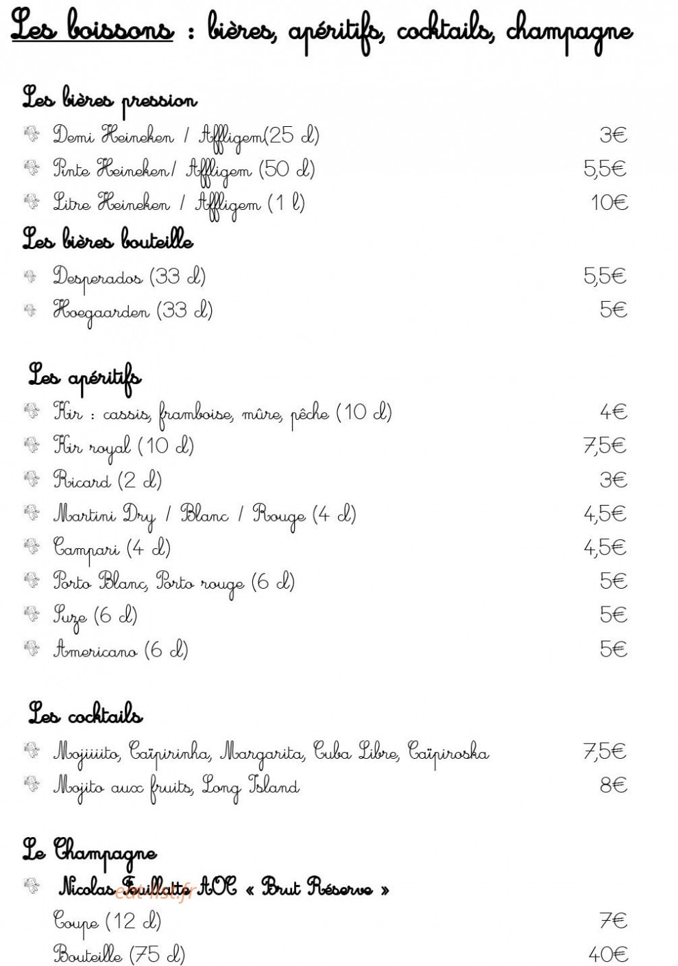 Les Fils à Maman — carte page 8