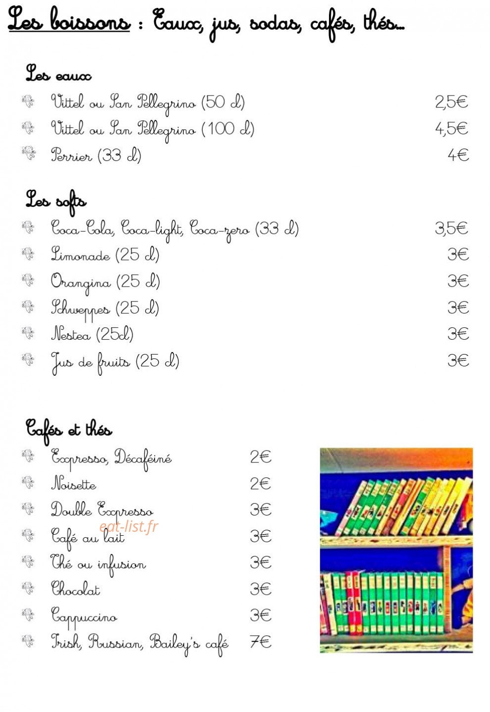 Les Fils à Maman — carte page 7