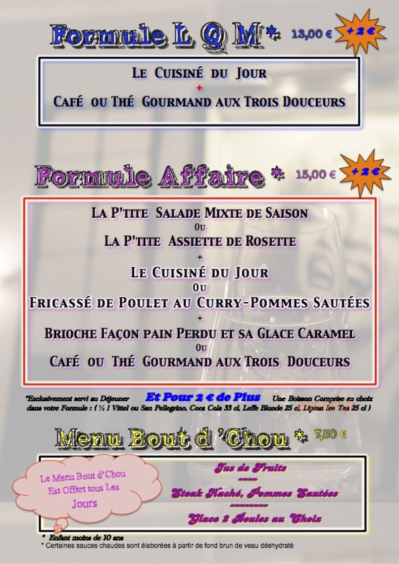 Les Quatre Mains — carte page 1