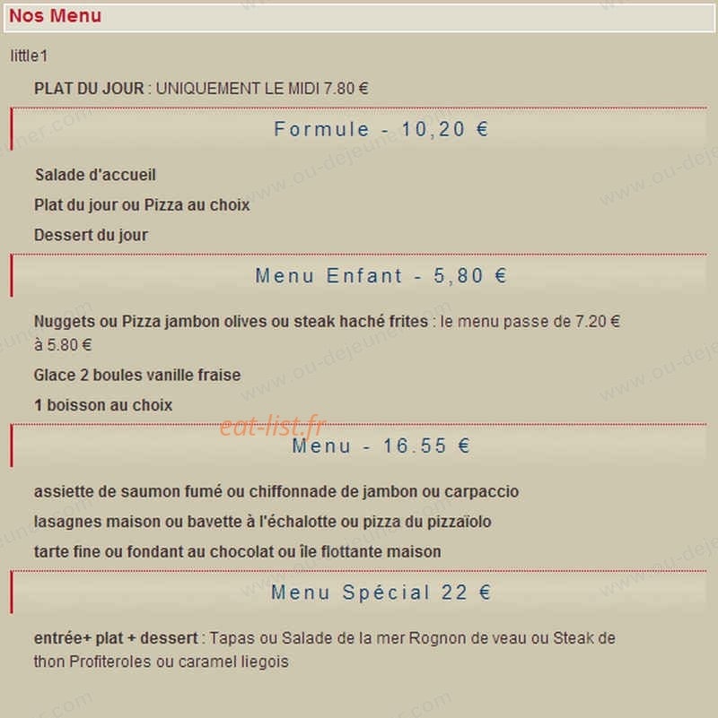Little Vegas — carte page 5