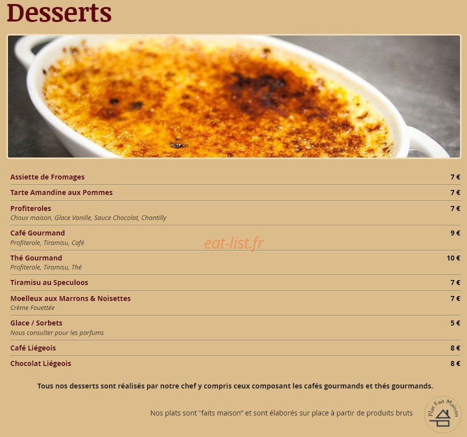 Meat — carte page 3