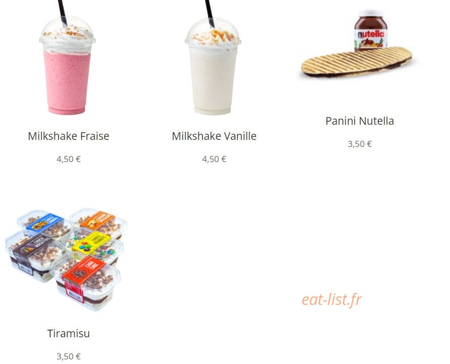 O'Gourmet — carte page 7