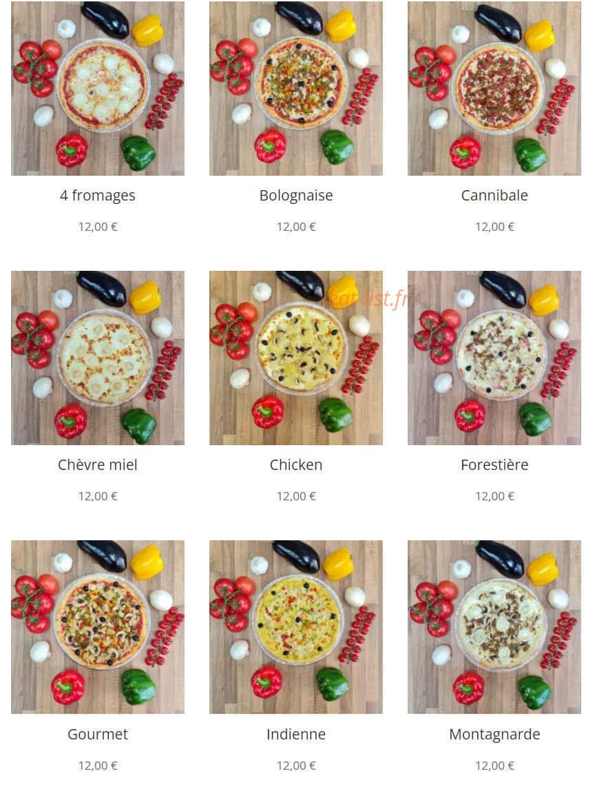 O'Gourmet — carte page 1