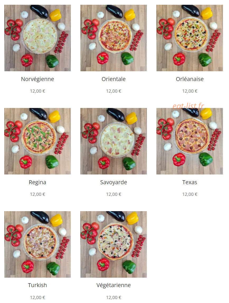 O'Gourmet — carte page 2