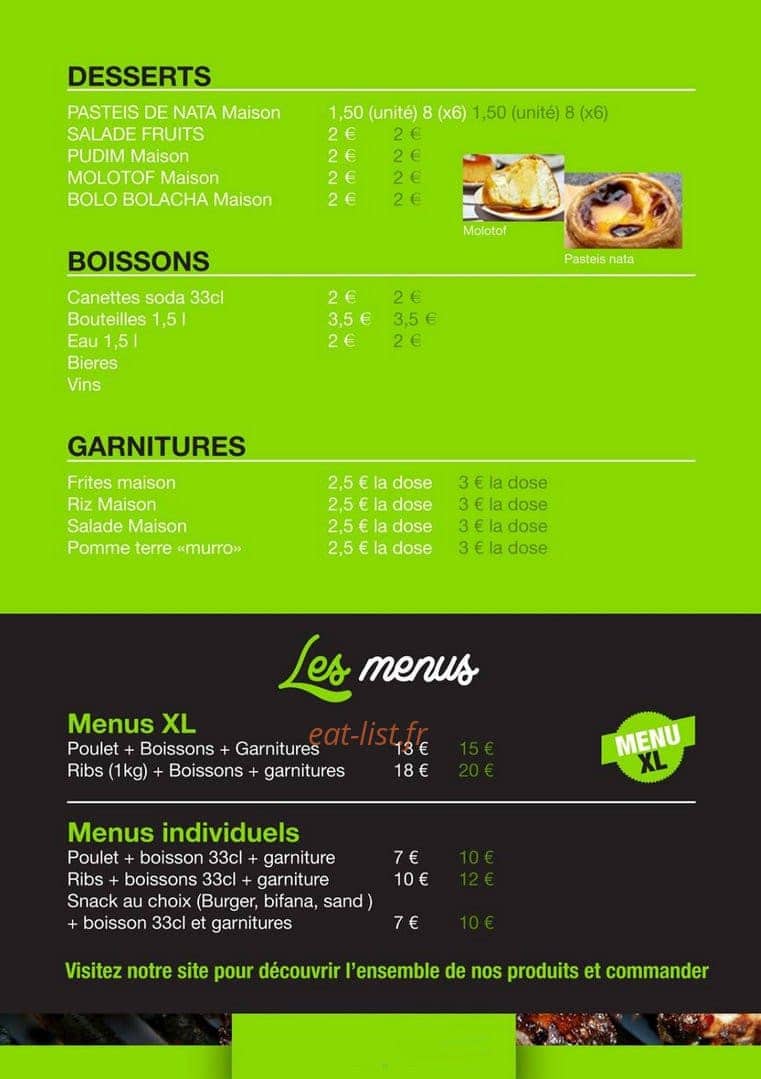 O'Grilo — carte page 11