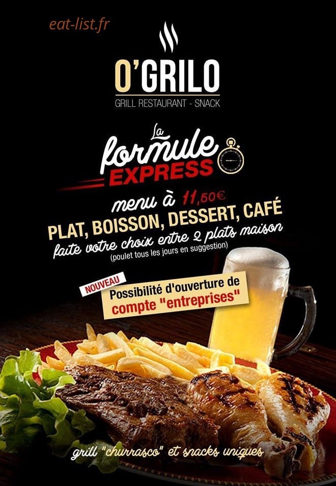 O'Grilo — carte page 8