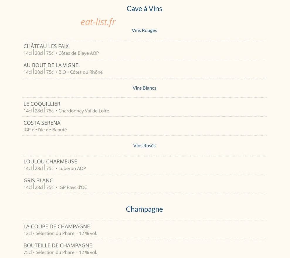 Phare St Louis — carte page 4