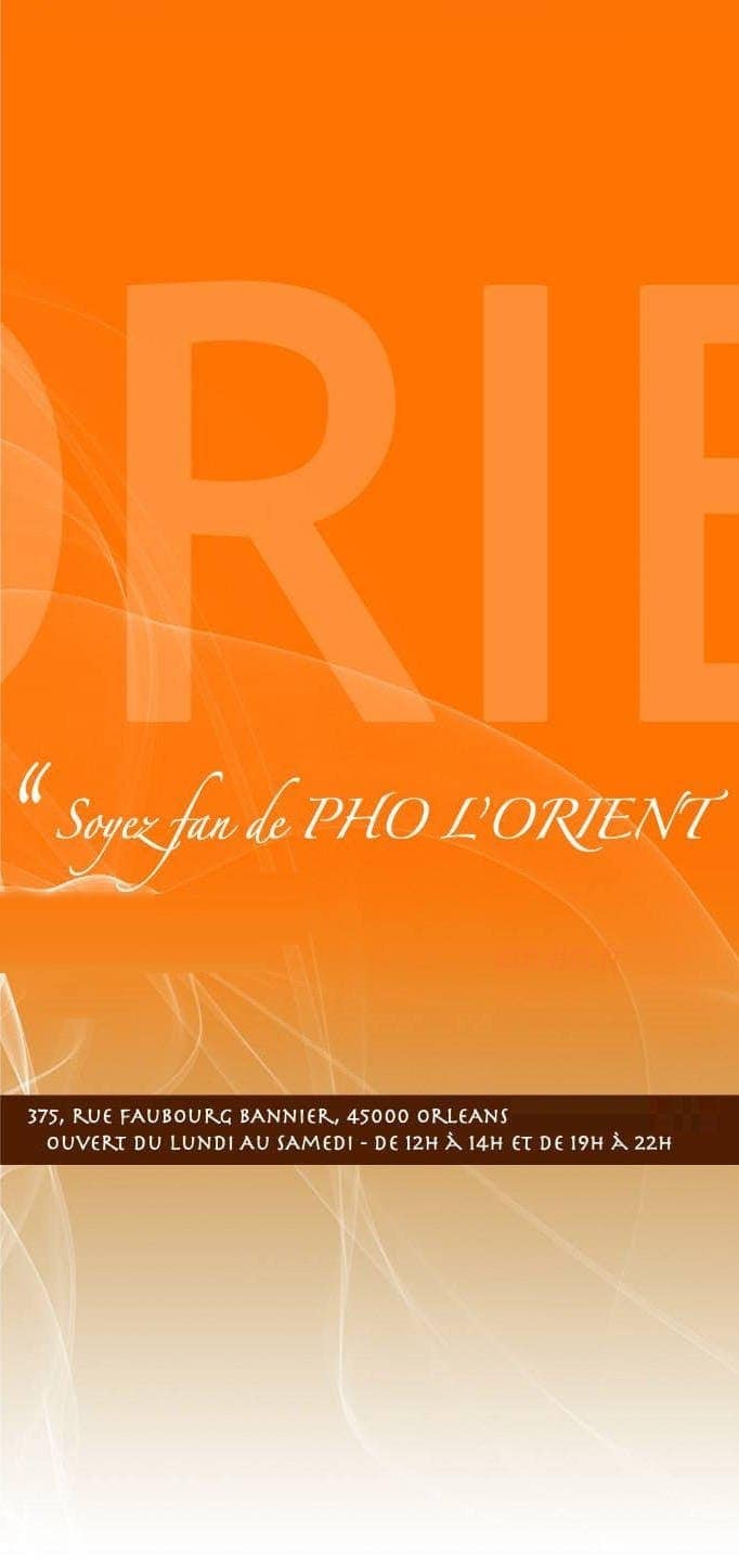 Pho L' Orient — carte page 6