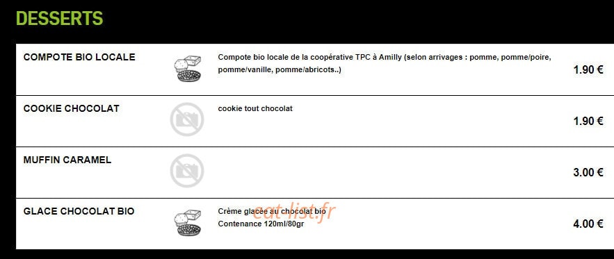Pizza Oh Terroir — carte page 10