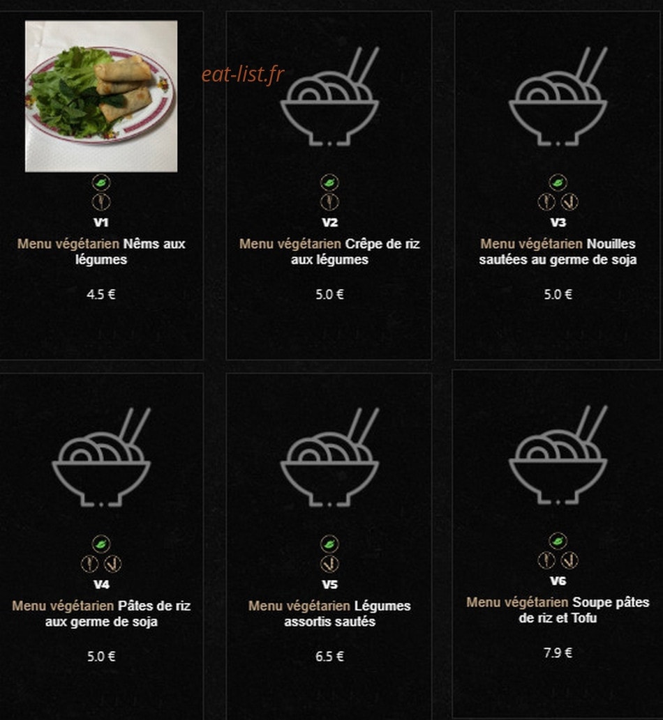 Plaisir Pho — carte page 6