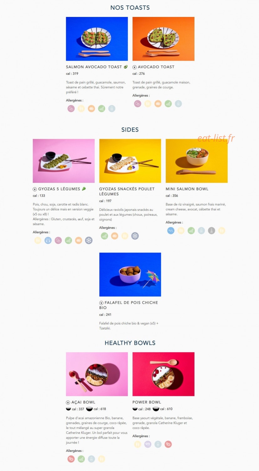 Pokawa — carte page 4
