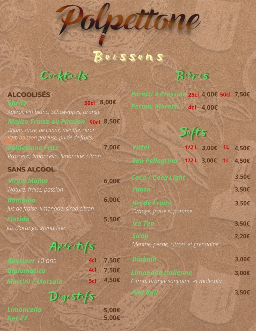 Polpettone — carte page 5