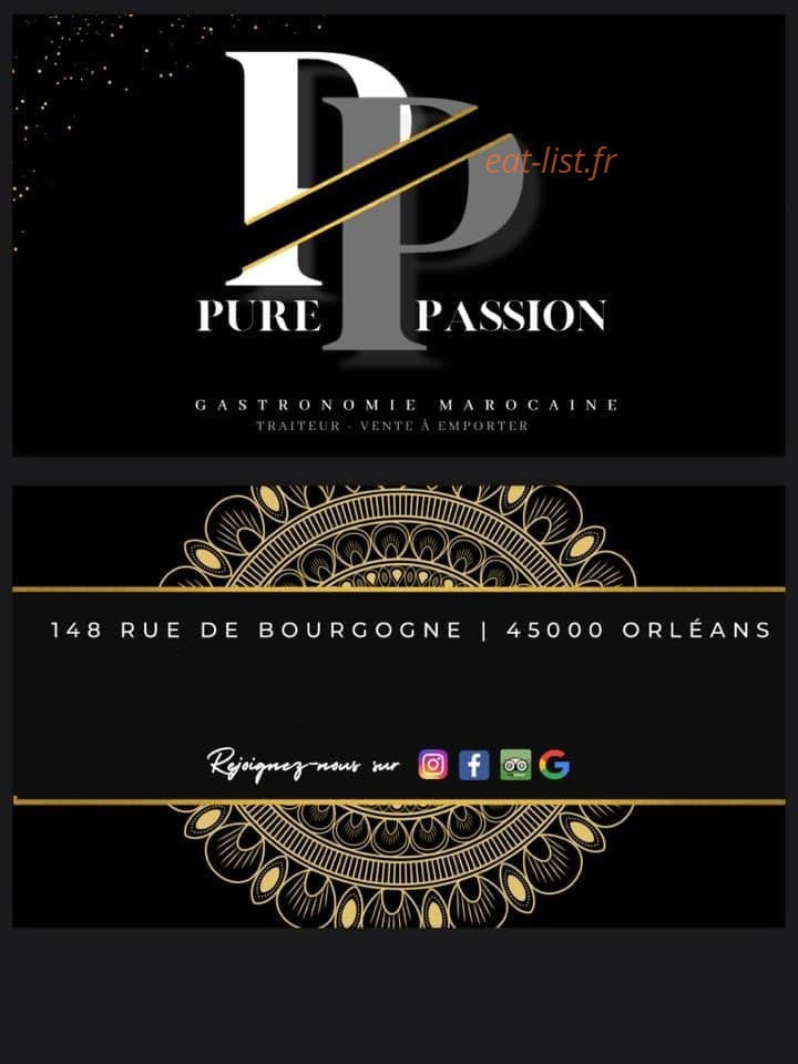 Pure Passion — carte page 1