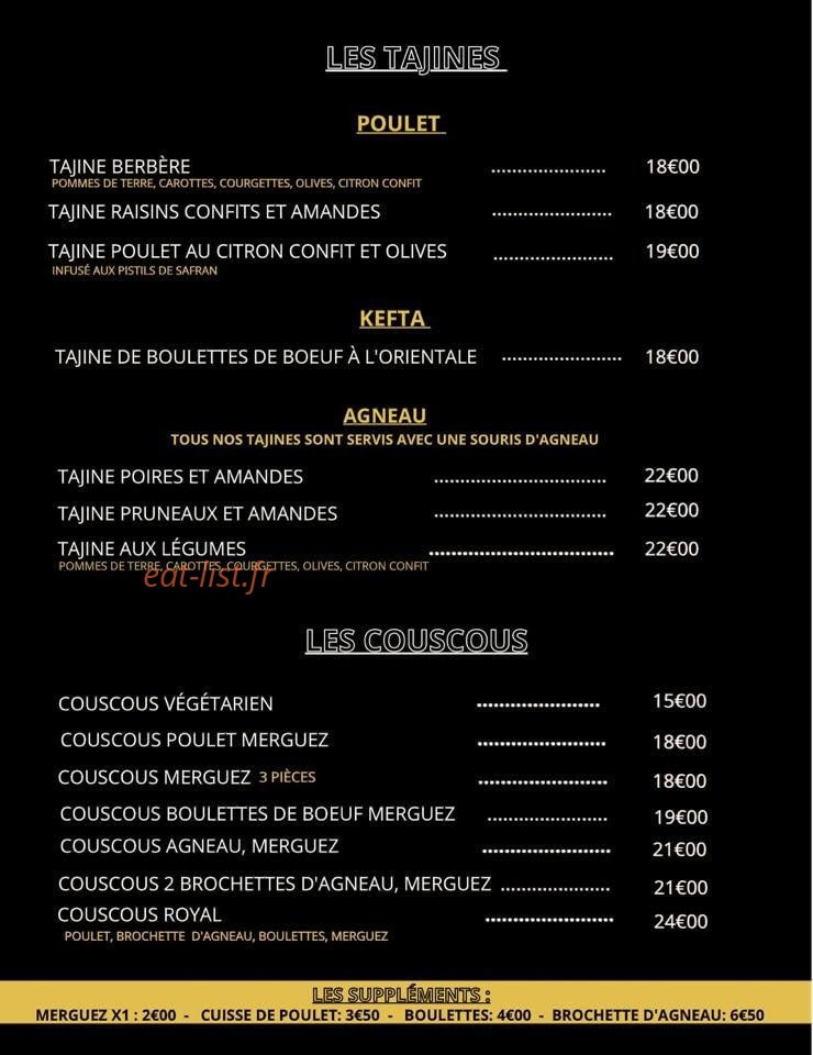Pure Passion — carte page 3