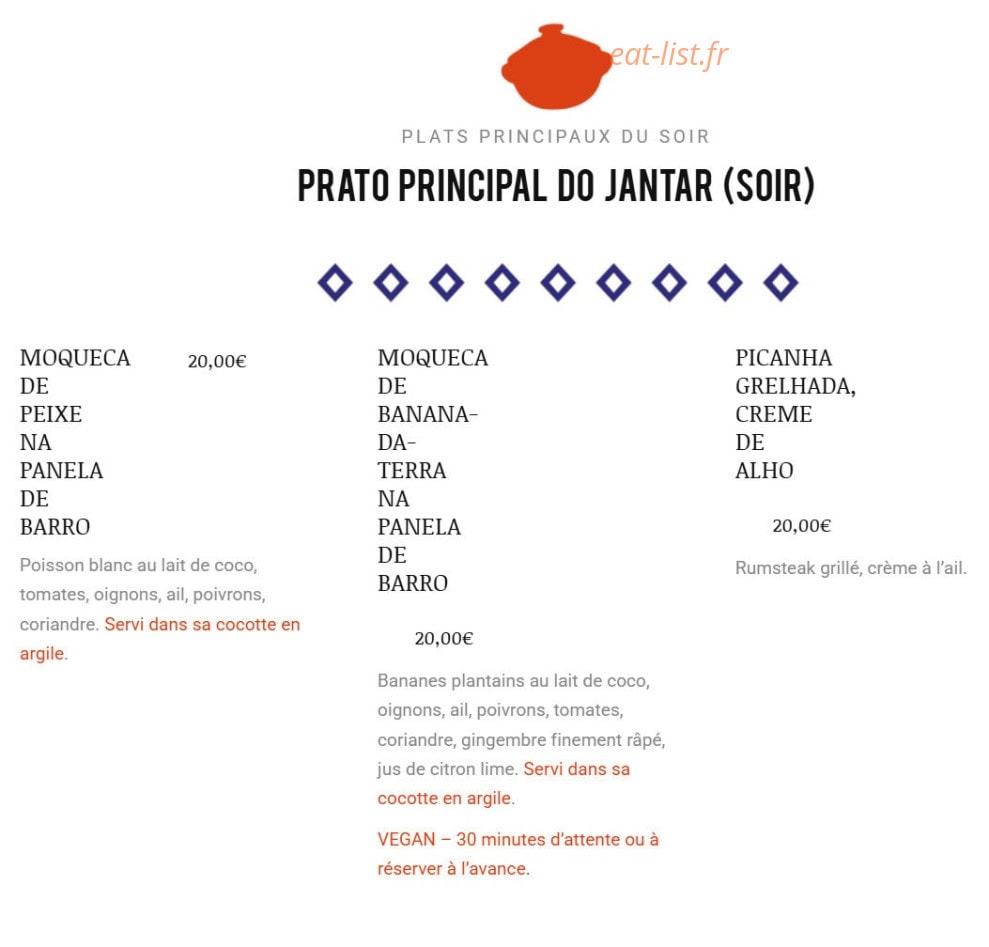 Urucum — carte page 3
