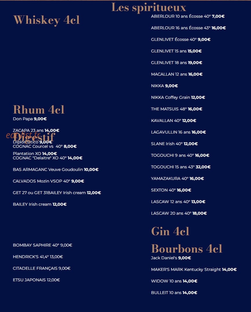 Well in Town — carte page 7