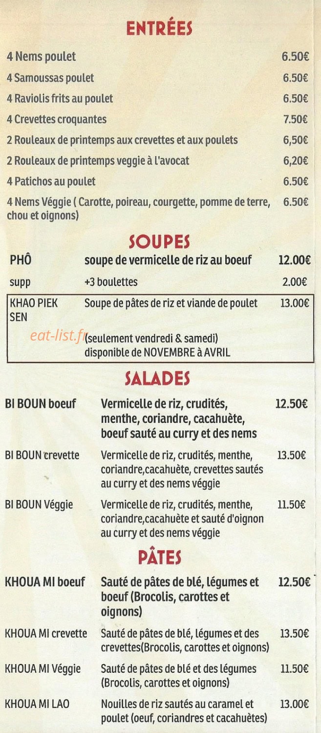 Yensabai — carte page 2