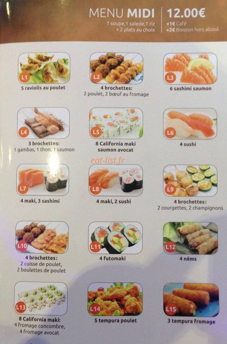 Yoyoshi — carte page 2