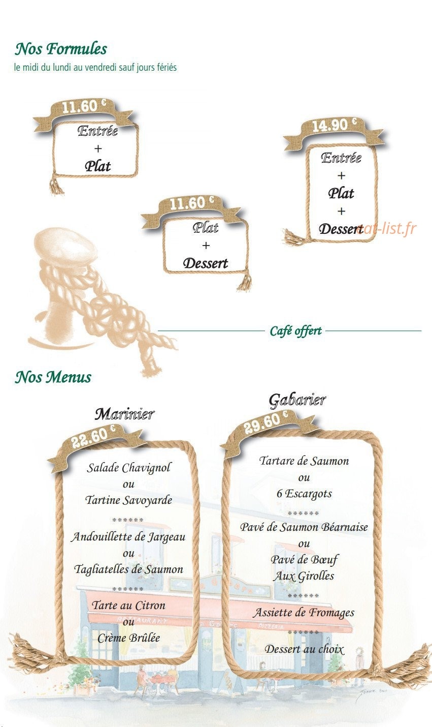 La Gabare — carte page 4