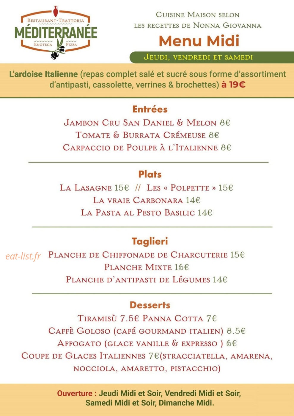 Méditerranée — carte page 4