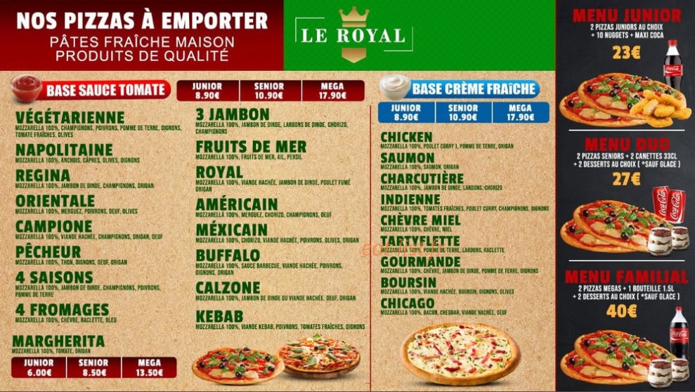 Le royal — carte page 2